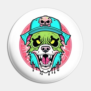 Tropical Dog Pin