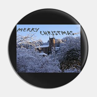 Winter Church Pin