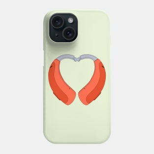 Heart Shaped Hearing Aid Phone Case