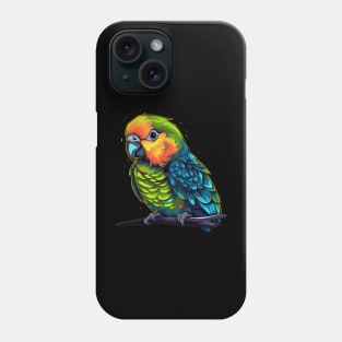 Parakeet Smiling Phone Case