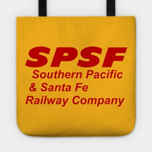 SPSF Red Lettering Logo Upper Left Chest T-Shirt Tote