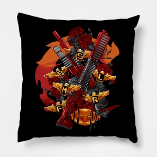 Live Thirty Lives (Red Version) Pillow