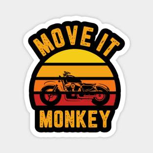 Biker Motorcycle Vinatge retro Magnet