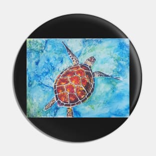 Sea turtle Pin