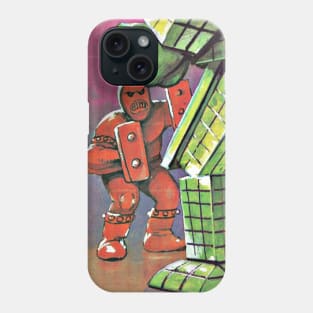 Junk Man vs. Sunshine (Exogini Sticker) Phone Case