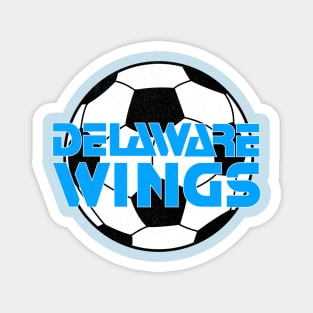 Defunct Delaware Wings - ASL Soccer 1974 Magnet