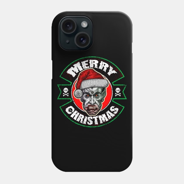 Merry Christmas, Dracula Phone Case by HEJK81