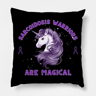 Sarcoidosis Warrior Sarcoid Besnier-Boeck-Schaumann Unicorn Pillow