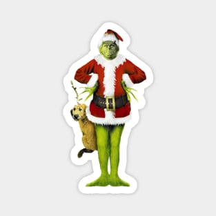 The grinch Magnet