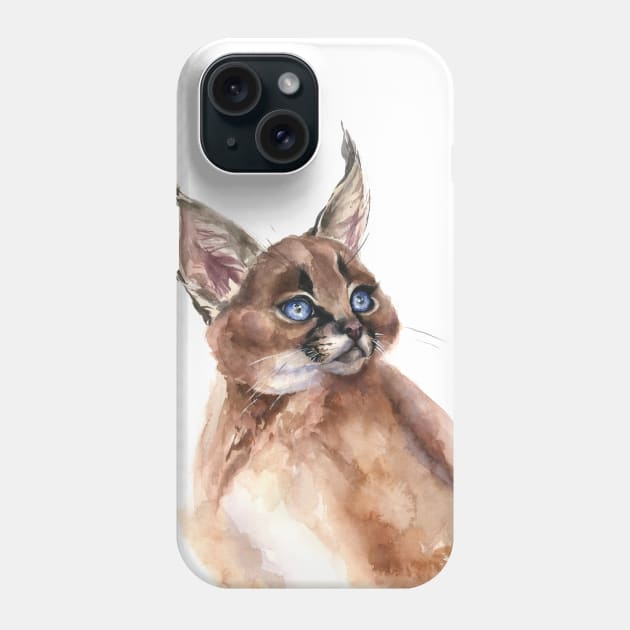 Cat Phone Case by Kira Balan