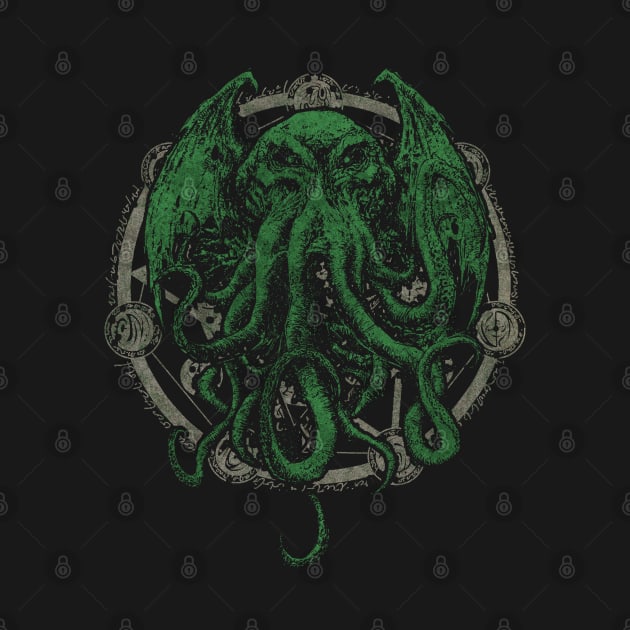 The Dark Lord Cthulhu Lovecraft by TheMerchHaven