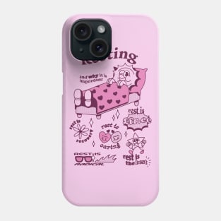 Rest is the Best - Pink Phone Case