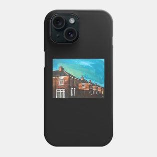 Hull, Terraced Houses Phone Case