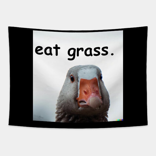 eat grass. Tapestry by OnlyGeeses