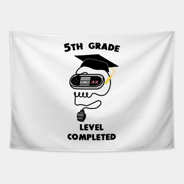 5th Grade Gamer Graduation Gift 2020 Tapestry by Fashion Apparels