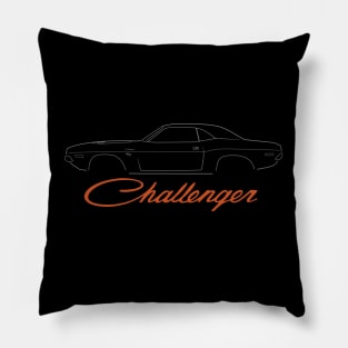 1970 Challenger Pillow