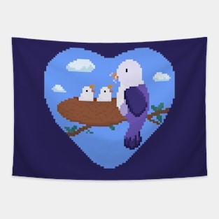 Momma Bird Tapestry