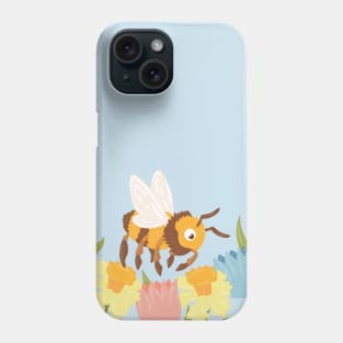 Hand Drawn Bee Cartoon Phone Case