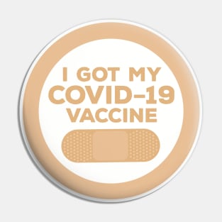 I Got My Vaccine Pin