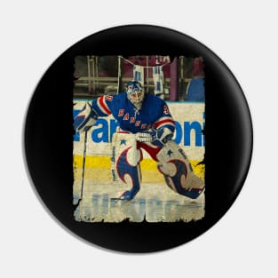 Jussi Markkanen, 2004 in New York Rangers (26 GP) Pin