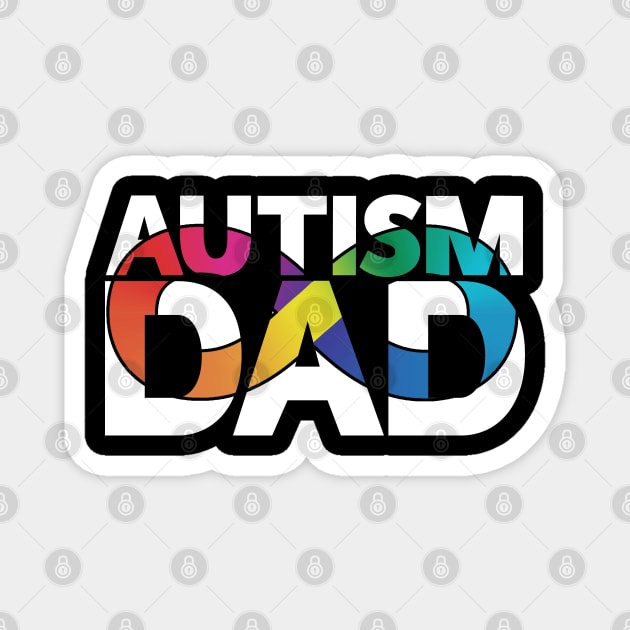 Autism Dad Magnet by mia_me