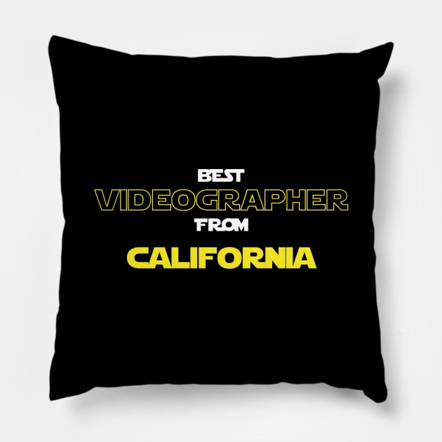 Best Videographer from California Pillow by RackaFilm