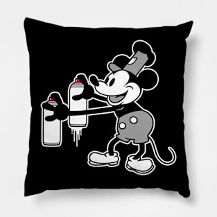 STEAMBOAT WILLIE - Graffiti style Pillow