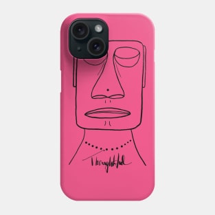 Thoughtful face Phone Case