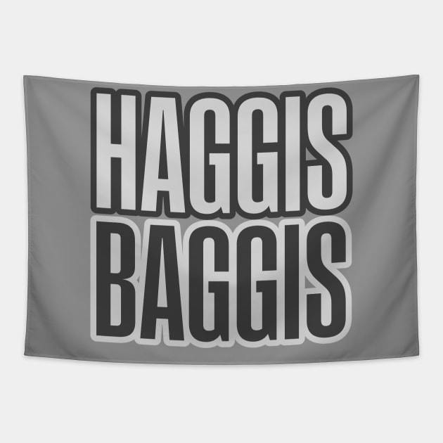 Haggis Baggis Tapestry by Ed Trots