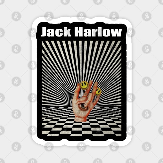 Illuminati Hand Of Jack Harlow Magnet by Beban Idup