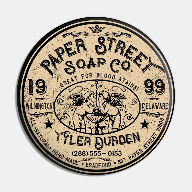 Paper Street Soap Company Soap Label Pin by Alema Art