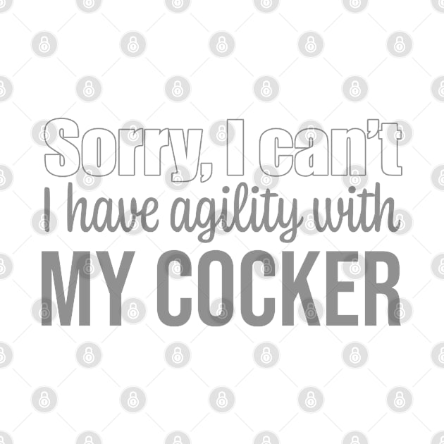 Sorry I can't, I have agility with my Cocker Spaniel in English by pascaleagility