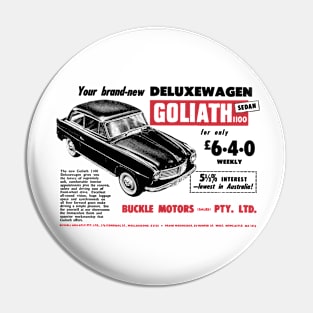 GOLIATH 1100 - advert Pin