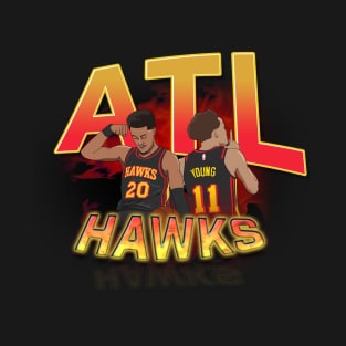 ATL Hawks, Trae Young and John Collins T-Shirt