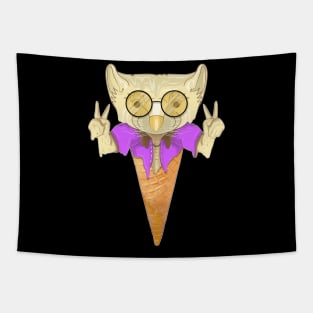 pine marten ice cream Tapestry