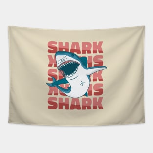 Shark Swimming Tapestry