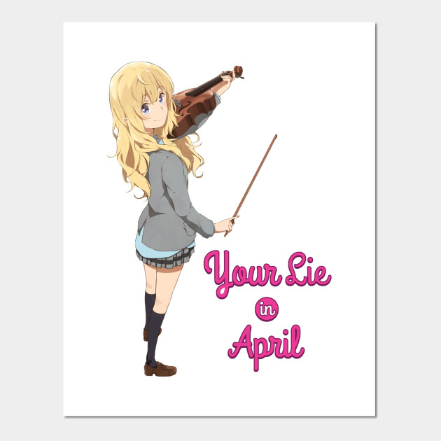 Your Lie In April Anime Poster