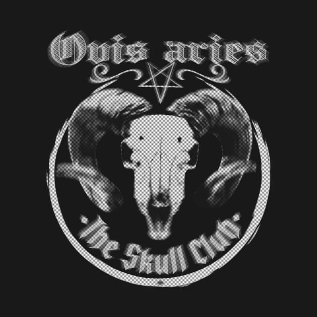 The Skull Club - Ovis Aries Original Blur by SimonSay