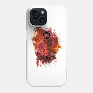 Colourful Cute anime-style mascot sketch design Phone Case