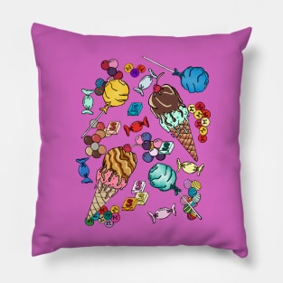 Candies and goodies Pillow