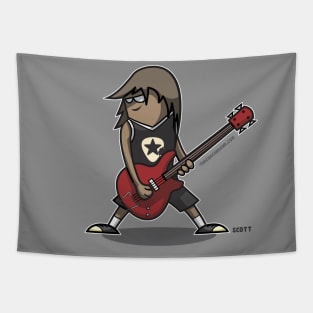 Bass Player Tapestry