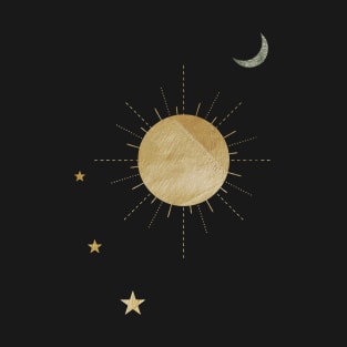 Moon, Sun, and Stars T-Shirt