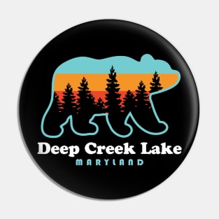 Deep Creek Lake Maryland Bear Deep Creek Lake Pin