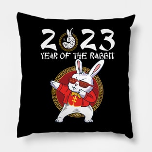 Happy Chinese New Year 2023 Year Of The Rabbit Pillow