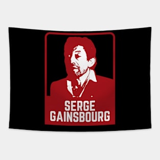 Serge gainsbourg ~~~ retro design Tapestry