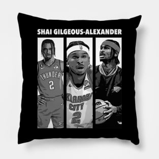 Shai Gilgeous-Alexander Basketball 2 Pillow