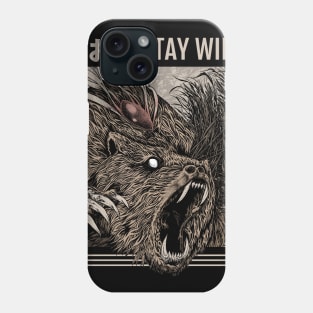 The Angry Bear Phone Case