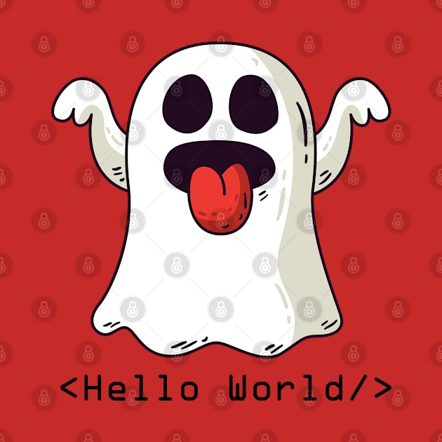 Ghost Funny Halloween Costume For Programmer, Coder Funny Halloween costume by heidiki.png