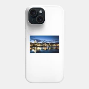 Wellington New Zealand Water Front At Night Phone Case