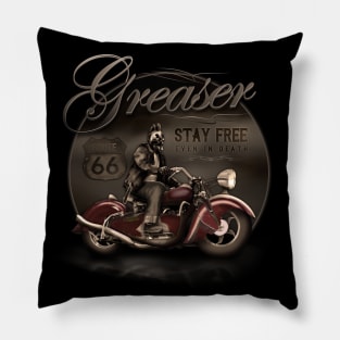 Motorcycle Greaser Pillow